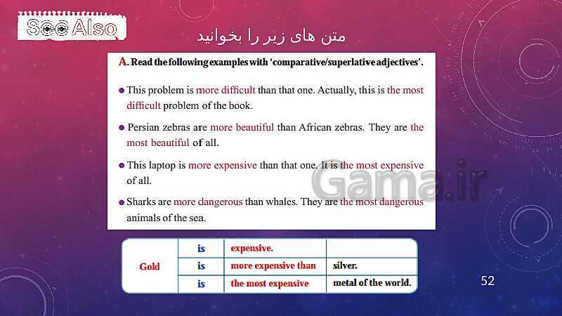 پاورپوینت زبان انگلیسی (1) دهم هنرستان |  Lesson 2: Wonders of Creation- پیش نمایش