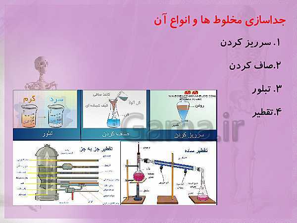 پاورپوینت علوم تجربی چهارم دبستان | درس 2: مخلوط‌ها در زندگی- پیش نمایش