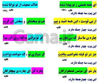 پاورپوینت فارسی پنجم دبستان | ستایش: ای همه هستی ز تو پیدا شده- پیش نمایش