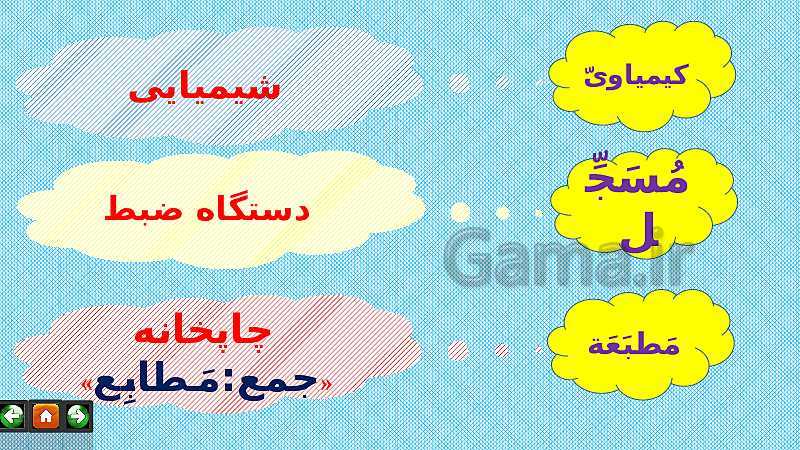 پاورپوینت عربی نهم  | درس 7: ثَمَرَةُ الْجِدِّ- پیش نمایش