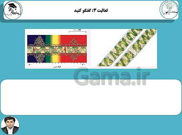 پاورپوینت آموزشی زیست شناسی (3) دوازدهم تجربی | فصل 6: از انرژی به ماده- پیش نمایش