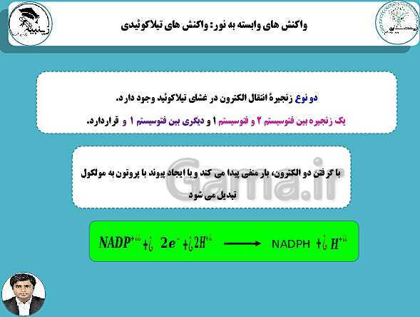 پاورپوینت آموزشی زیست شناسی (3) دوازدهم تجربی | فصل 6: از انرژی به ماده- پیش نمایش