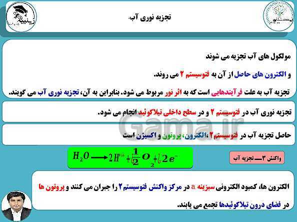 پاورپوینت آموزشی زیست شناسی (3) دوازدهم تجربی | فصل 6: از انرژی به ماده- پیش نمایش