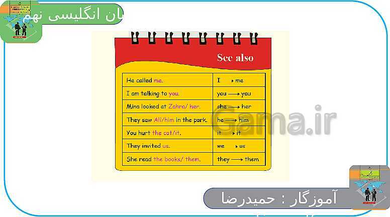 پاورپوینت انگلیسی نهم  | Lesson 6: Health and Injuries- پیش نمایش