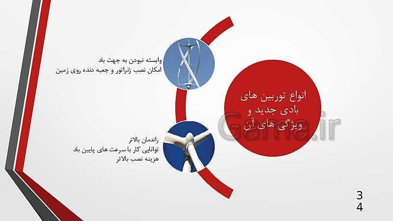 پاورپوینت تدریس مجازی کاربرد فناوری‌های نوین یازدهم | پودمان 4: انرژی‌های تجدید پذیر- پیش نمایش