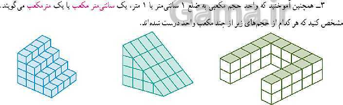 پاورپوینت مناسب تدریس ریاضی هفتم | فصل 6: سطح و حجم- پیش نمایش