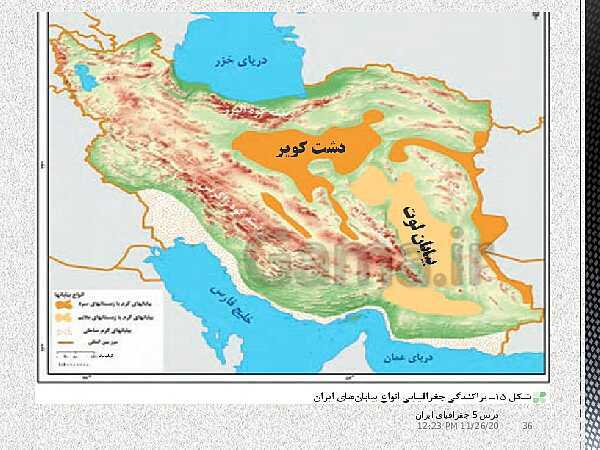 پاورپوینت جغرافیای ایران دهم دبیرستان | درس 5: آب و هوای ایران- پیش نمایش