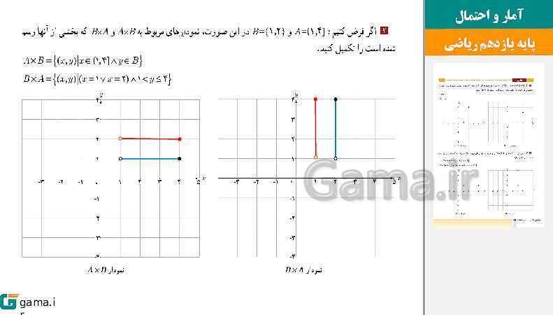 پاورپوینت حل فعالیت ها و کار در کلاس و تمرین | فصل 1 | درس 3: قوانین و اعمال بین مجموعه‌ها (جبر مجموعه‌ها)- پیش نمایش