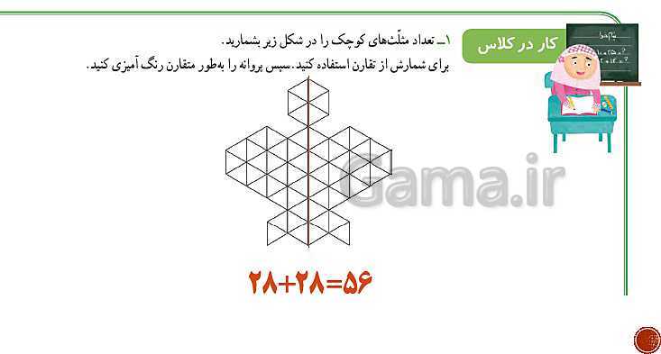 پاورپوینت ریاضی سوم دبستان | فصل 1: الگوها- پیش نمایش