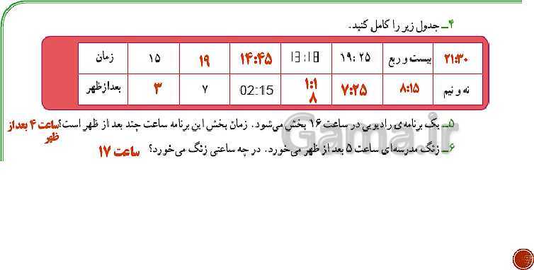 پاورپوینت ریاضی سوم دبستان | فصل 1: الگوها- پیش نمایش