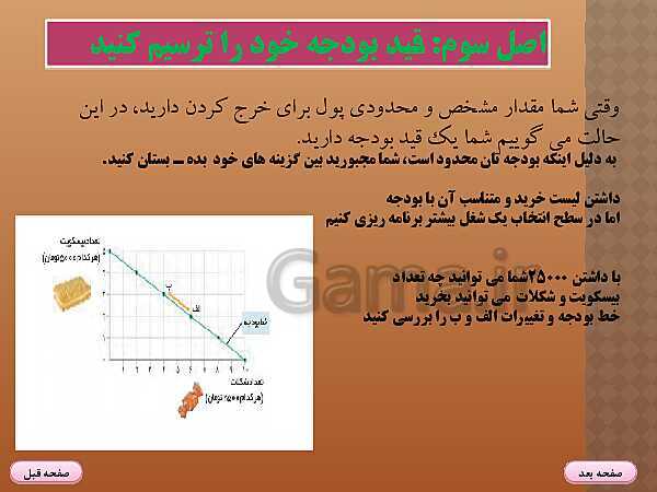 پاورپوینت اقتصاد دهم انسانی | درس3: اصول انتخاب درست - پیش نمایش