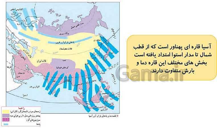 تدریس مجازی درس 17: ویژگی‌های طبیعی آسیا- پیش نمایش