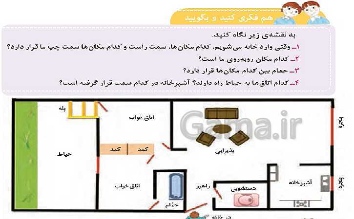 پاورپوینت مطالعات اجتماعی سوم دبستان | درس 16: خانه‌ی شما چه شکلی است؟- پیش نمایش