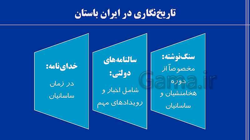 پاورپوینت تدریس تاریخ دهم انسانی | درس 1 تا 5- پیش نمایش