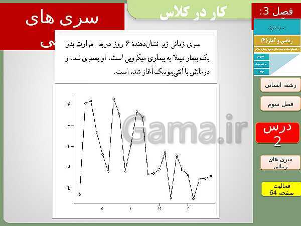 پاورپوینت تدریس ریاضی و آمار (2) یازدهم رشته انسانی | فصل 3: آمار- پیش نمایش