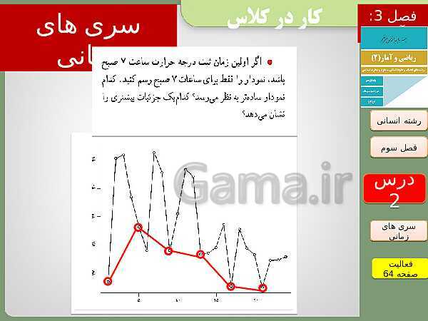 پاورپوینت تدریس ریاضی و آمار (2) یازدهم رشته انسانی | فصل 3: آمار- پیش نمایش