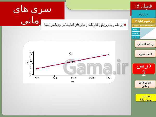 پاورپوینت تدریس ریاضی و آمار (2) یازدهم رشته انسانی | فصل 3: آمار- پیش نمایش