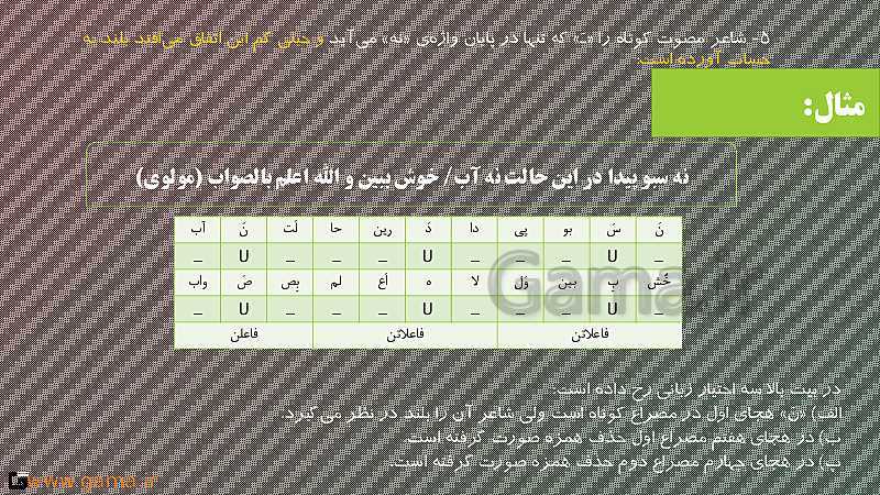 پاورپوینت تدریس علوم و فنون ادبی (3) دوازدهم انسانی | درس 5: اختیارات شاعری (1): زبانی- پیش نمایش