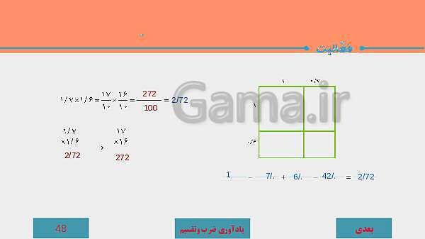 پاورپوینت آموزش مجازی ریاضی ششم دبستان | فصل 3: اعداد اعشاری- پیش نمایش