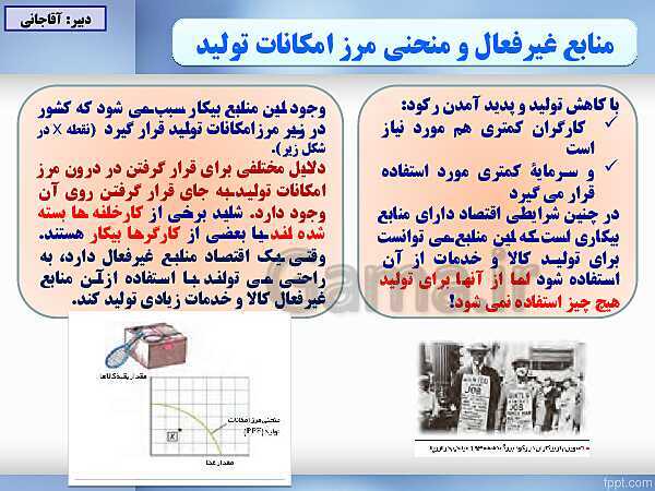 پاورپوینت اقتصاد دهم دبیرستان | درس 8: رکود، بیکاری و فقر- پیش نمایش