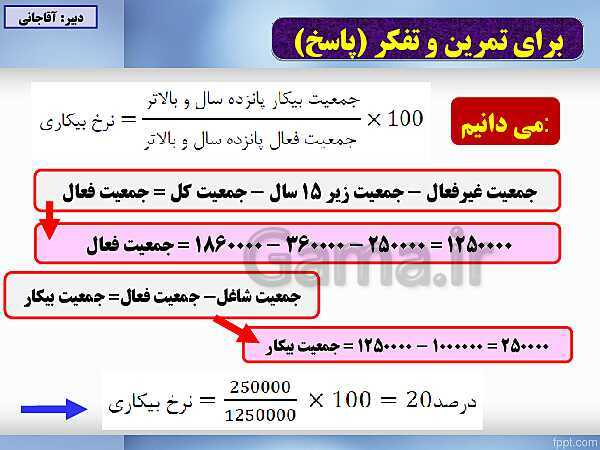 پاورپوینت اقتصاد دهم دبیرستان | درس 8: رکود، بیکاری و فقر- پیش نمایش