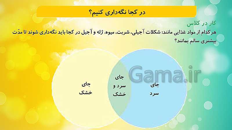 پاورپوینت علوم تجربی دوم دبستان | درس 13: بعد از جشن- پیش نمایش