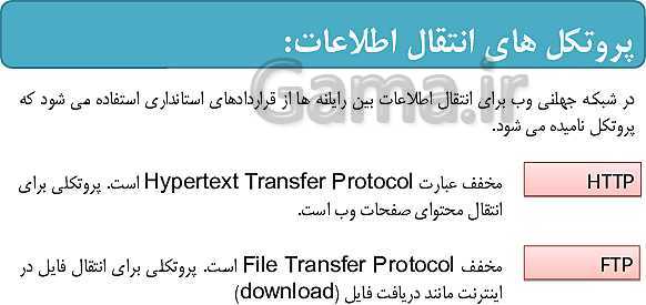 پاورپوینت تدریس اطلاعات و ارتباطات (دوره اینترنت) ضمن خدمت فرهنگیان- پیش نمایش