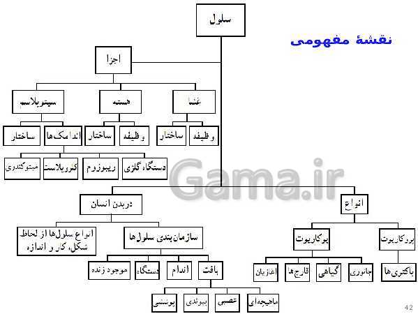 پاورپوینت علوم تجربی هفتم دوره اول متوسطه | فصل یازدهم: یاخته و سازمان بندی آن- پیش نمایش