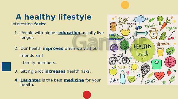 پاورپوینت آموزش جامع زبان انگلیسی (2) یازدهم | Lesson 2: A Healthy Lifestyle- پیش نمایش