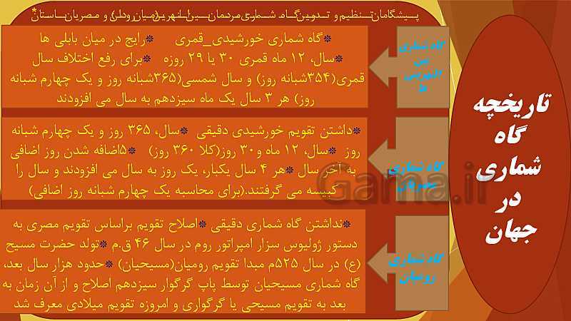 پاورپوینت  آموزش تاریخ (1) دهم انسانی | درس 2: تاریخ؛ زمان و مکان- پیش نمایش