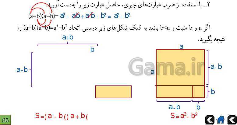 پاورپوینت آموزش و حل تمرین های ریاضی نهم | فصل 5: عبارت‌های جبری- پیش نمایش