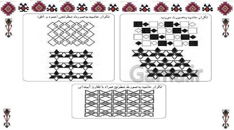 پاورپوینت فرهنگ و هنر هفتم | طراحی سنتی (آشنایی با نقوش هندسی)- پیش نمایش