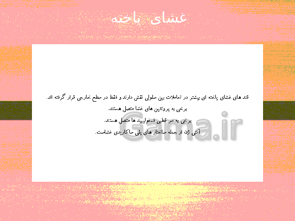 پاورپوینت گفتار 1 فصل گوارش و جذب مواد زیست شناسی دهم تجربی با آموزش تصویری- پیش نمایش