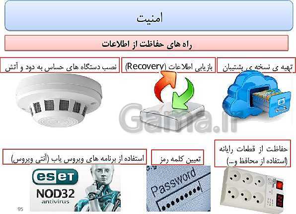 پاورپوینت تدریس دوره مفاهیم پایه فناوری اطلاعات و ارتباطات (IT) ضمن خدمت فرهنگیان- پیش نمایش