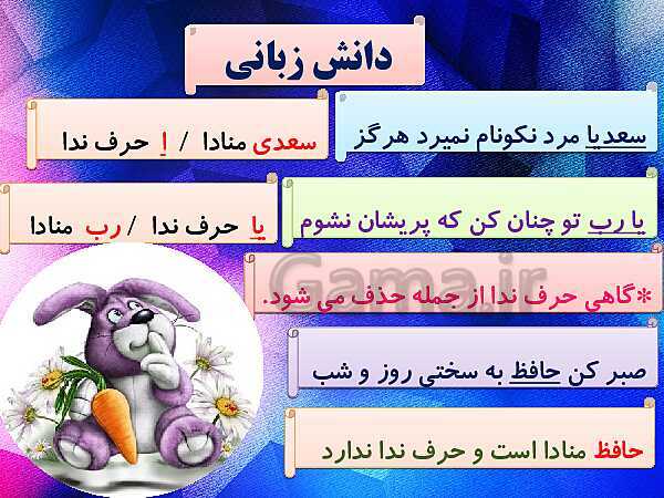 پاورپوینت فارسی ششم دبستان | درس 6: ای وطن + شعر همه از خاک پاک ایرانیم - پیش نمایش