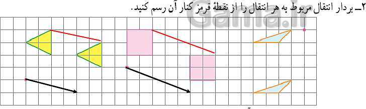 پاورپوینت ریاضی هفتم | فصل 8: بردار و مختصات (مختصات نقطه و بردار)- پیش نمایش