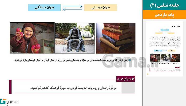 پاورپوینت کتاب محور ویژه تدریس مجازی جامعه شناسی (2) یازدهم انسانی | درس 1 تا 15- پیش نمایش