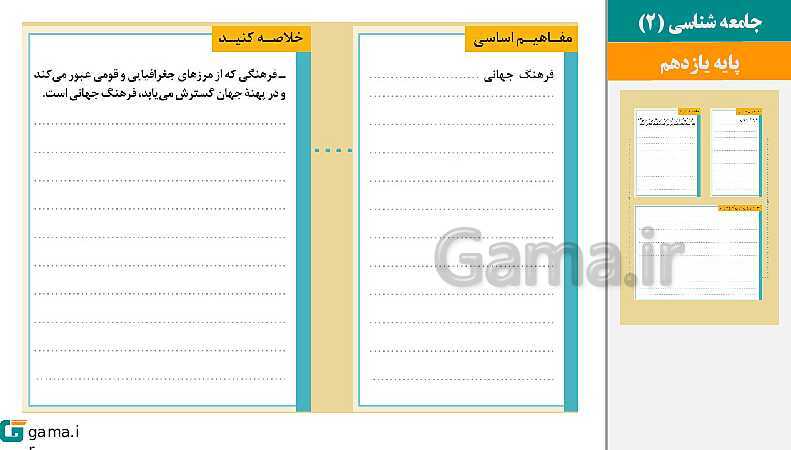 پاورپوینت کتاب محور ویژه تدریس مجازی جامعه شناسی (2) یازدهم انسانی | درس 1 تا 15- پیش نمایش