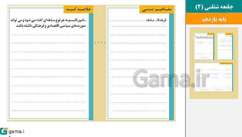 پاورپوینت کتاب محور ویژه تدریس مجازی جامعه شناسی (2) یازدهم انسانی | درس 1 تا 15- پیش نمایش