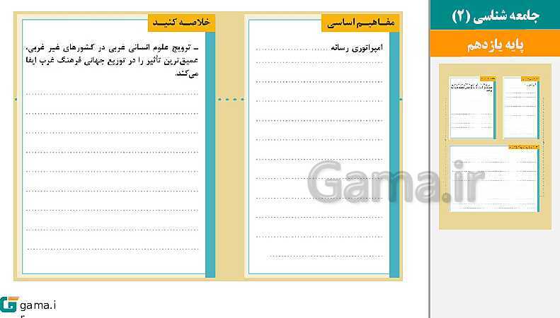 پاورپوینت کتاب محور ویژه تدریس مجازی جامعه شناسی (2) یازدهم انسانی | درس 1 تا 15- پیش نمایش