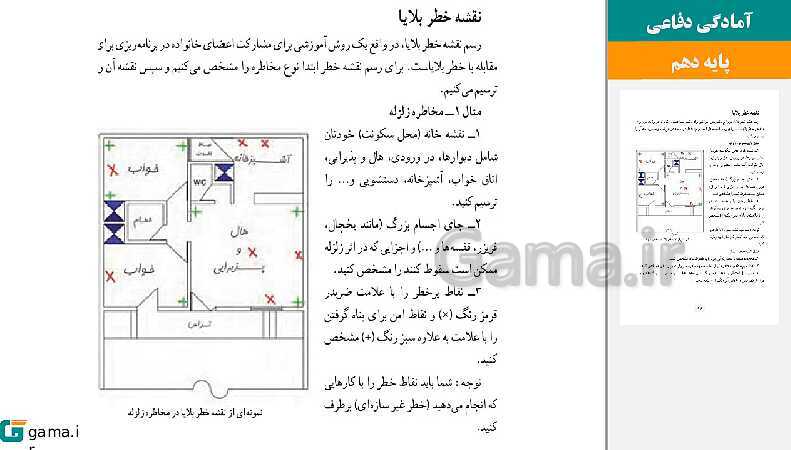 پاورپوینت کتاب محور ویژه تدریس مجازی آمادگی دفاعی دهم | درس 1 تا 12- پیش نمایش