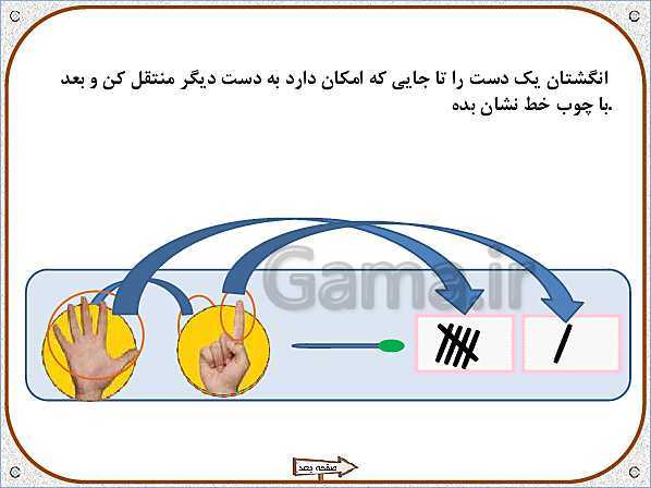 پاورپوینت ریاضی اول دبستان | تم 10:  آشنایی با عدد 6 و 7 و مقایسه کردن مجموعه‌ها- پیش نمایش