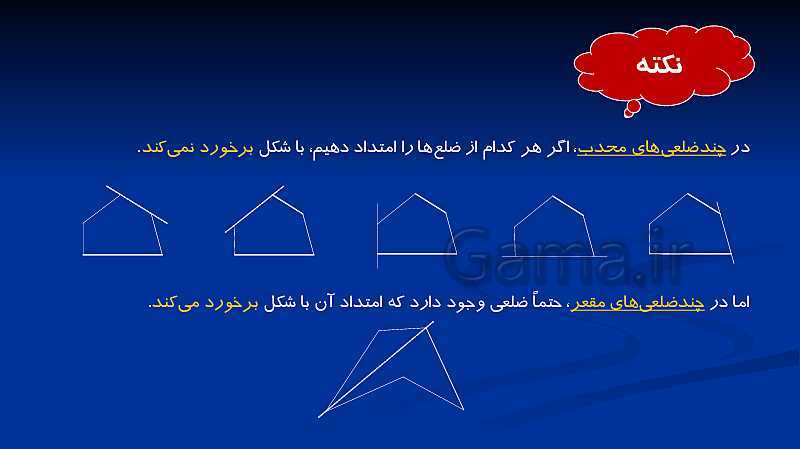 پاورپوینت تدریس ریاضی هشتم  | فصل 3: چند ضلعی‌ها- پیش نمایش