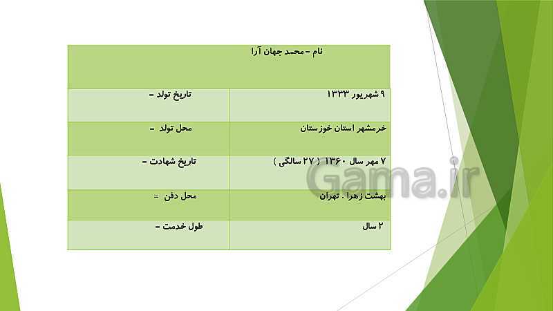 پاورپوینت مطالعات اجتماعی ششم دبستان  | درس 23: خرّمشهر در چنگال دشمن- پیش نمایش