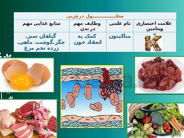 پاورپوینت کنفرانس علوم تجربی هفتم | انرژی فعالیت های بدن چگونه تامین می شود؟- پیش نمایش