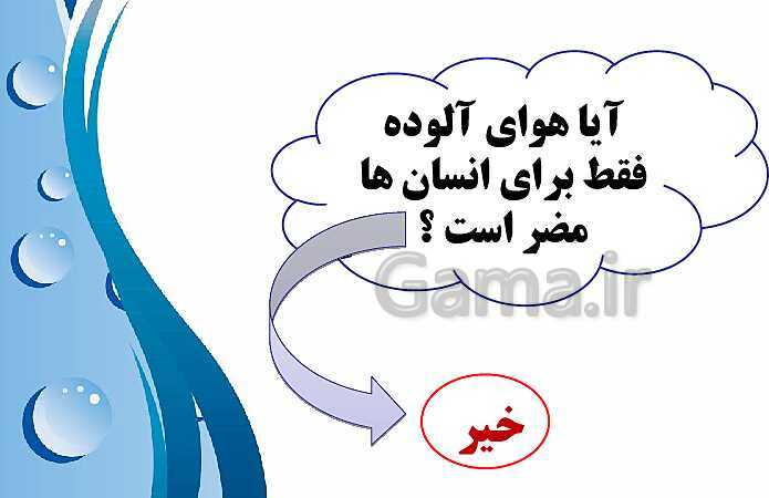 پاورپوینت تدریس علوم کلاس دوم ابتدائی | درس 2: هوای سالم، آب سالم- پیش نمایش