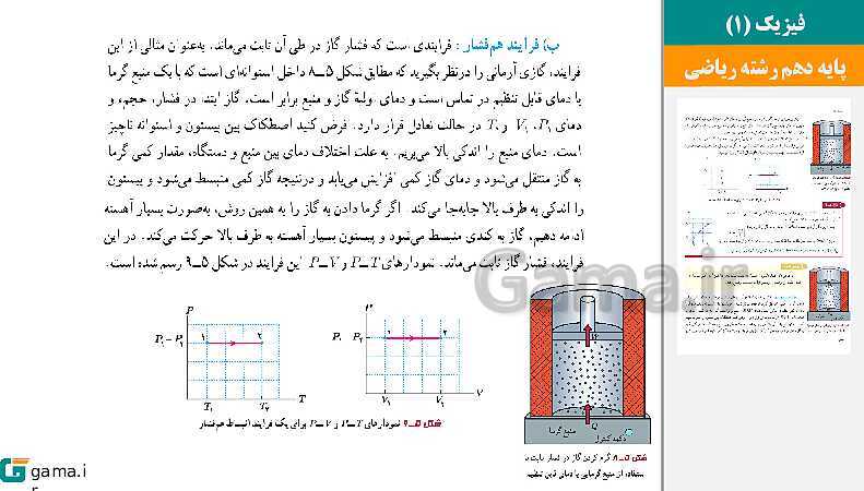 پاورپوینت کتاب محور ویژه تدریس مجازی فیزیک (1) دهم ریاضی | فصل 1 تا 5- پیش نمایش