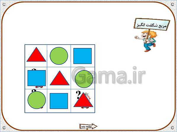 پاورپوینت ریاضی اول دبستان | تم 2: اضافه و کم کردن، مربع شگفت انگیز- پیش نمایش