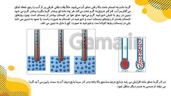 پاورپوینت آموزش جامع علوم تجربی چهارم دبستان | درس 5: گرما و ماده- پیش نمایش